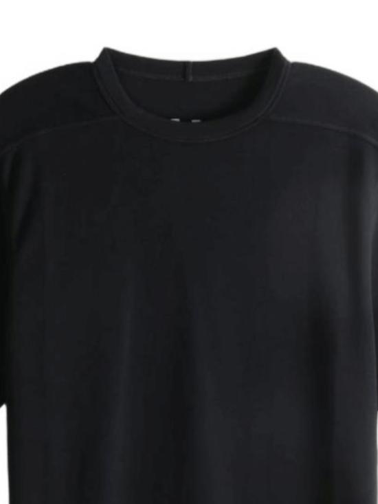 26FW 릭 오웬스 반팔 티셔츠 RU02F4232 JDC09 Black - RICK OWENS
