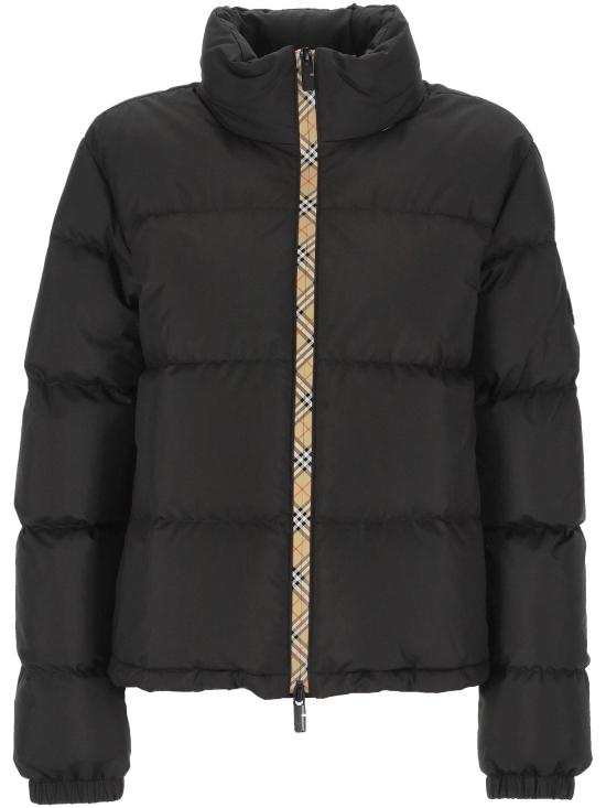 26FW 버버리 체크 테이프 앰블사이드 푸퍼 자켓 8110250 X BLACK