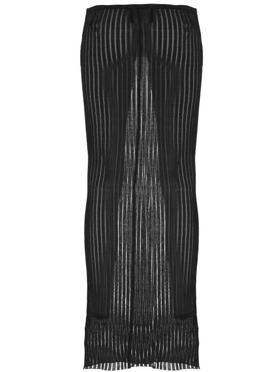 26FW 돈답 롱 스커트 G645M01044 002999 - DONDUP