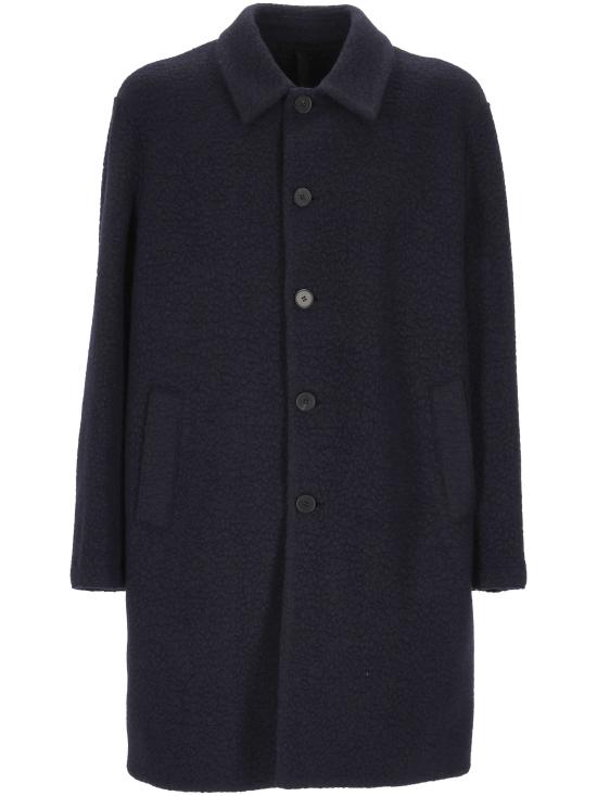 26FW 해리스와프런던 코트 CE9109MWE 358 NAVY BLUE