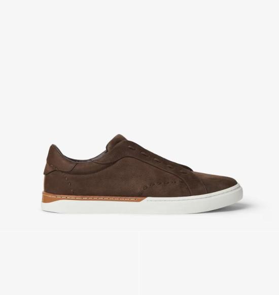26FW 펜디 스니커즈 7E1937 AY1XF1WPI BROWN CHO ELAST