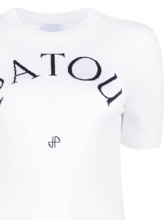 26FW 파투 반팔 티셔츠 KN068 8045001W WHITE - PATOU