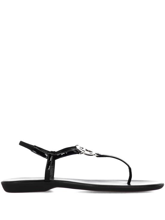 26FW 구찌 인터로킹 G 플립플랍 874699 BKO401000 BLACK