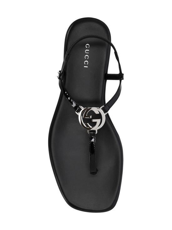26FW 구찌 인터로킹 G 플립플랍 874699 BKO401000 BLACK - GUCCI