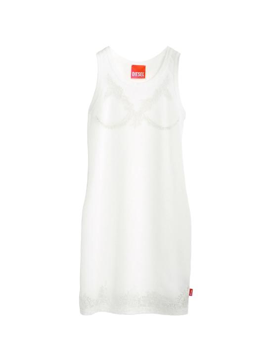 26FW 디젤 미디 원피스 P01801 0SPFB100 White