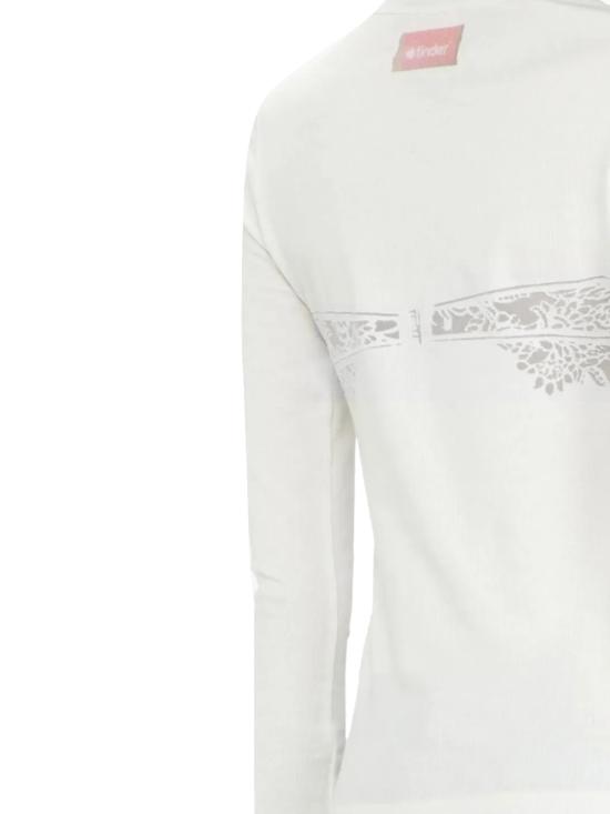 26FW 디젤 긴팔 티셔츠 P01799 0SPFB100 WHITE - DIESEL