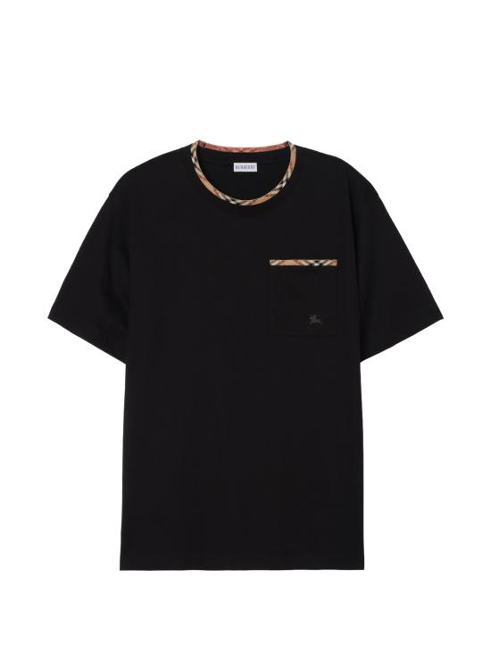 26FW 버버리 반팔 티셔츠 8127628 X Black