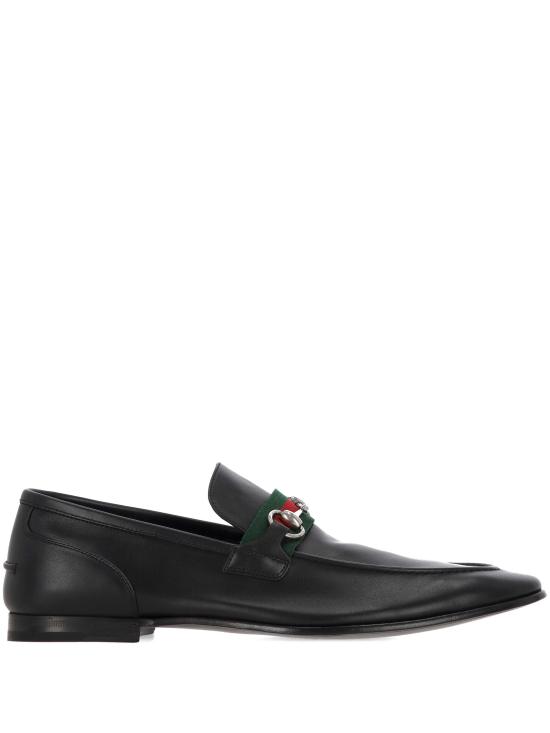 26FW 구찌 코모 홀스빗 레더 로퍼 874936 AAGSM1060 BLACK