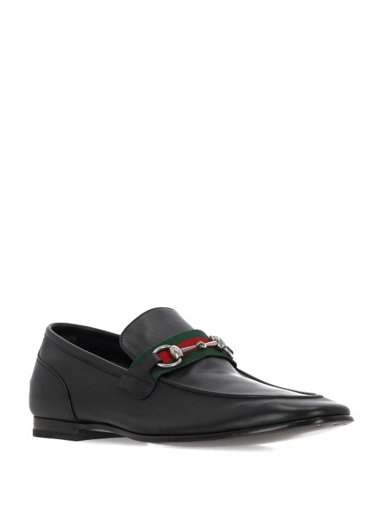 26FW 구찌 코모 홀스빗 레더 로퍼 874936 AAGSM1060 BLACK - GUCCI