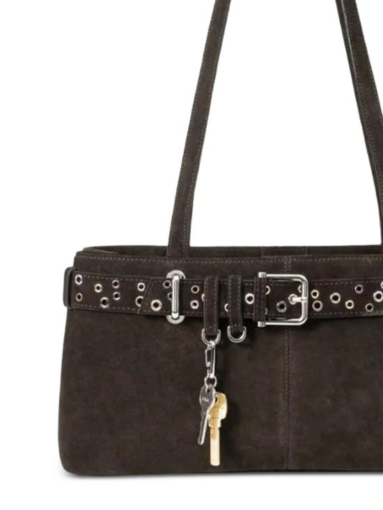 26FW 오소이 숄더백 26SB05007314 SUEDE MOCHA EYELETS - OSOI