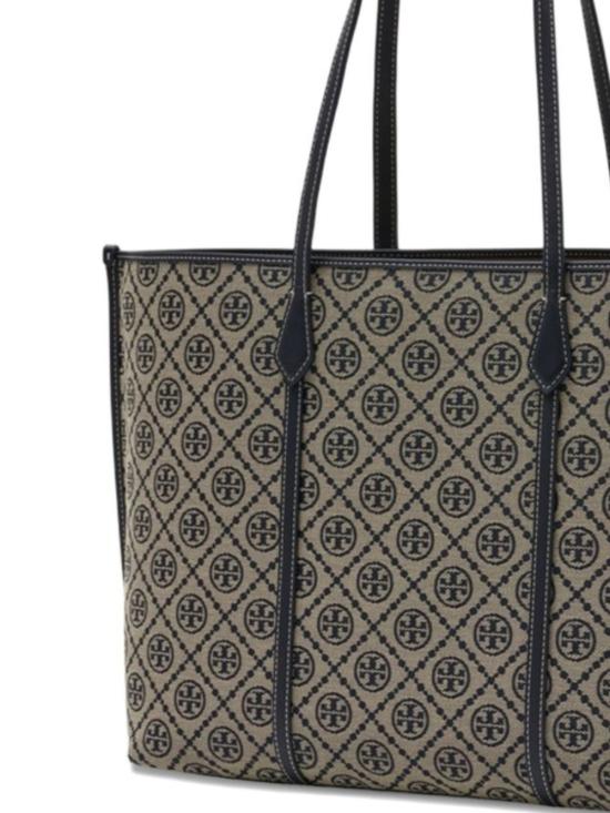 26FW 토리버치 T 모노그램 토트백 174279 405 NAVY - TORY BURCH