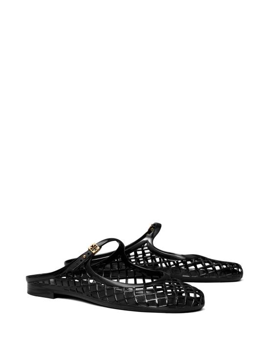 26FW 토리버치 멜로우 메리 제인 젤리 뮬 163189 013 BLACK - TORY BURCH