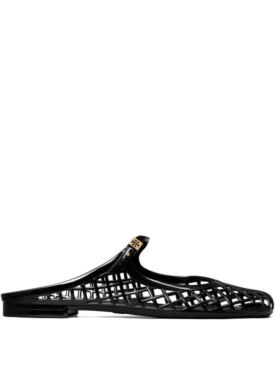 26FW 토리버치 멜로우 메리 제인 젤리 뮬 163189 013 BLACK