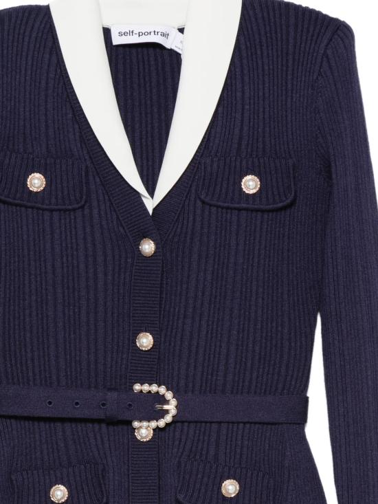 26FW 셀프 포트레이트 스웨터 PF26 131CN NAVY - SELF PORTRAIT