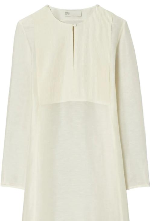 26FW 토리버치 미디 원피스 176548 106 New ivory - TORY BURCH