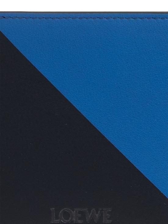 26FW 로에베 플래그 바이폴드 지갑 C643302X37 0095 DEEP NAVY ROYAL AZUR - LOEWE