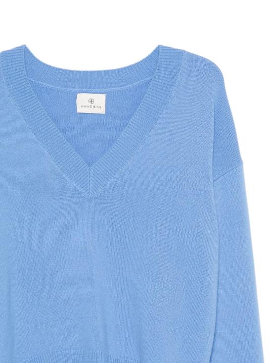 26FW 애니빙 스웨터 A0912295BLU02 STORM BLUE - ANINE BING