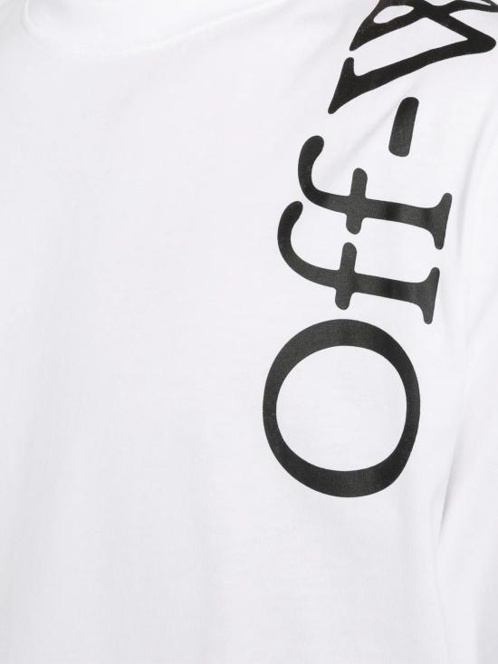 26FW 오프화이트 반팔 티셔츠 44MAA120F26J010 100 White - OFF WHITE