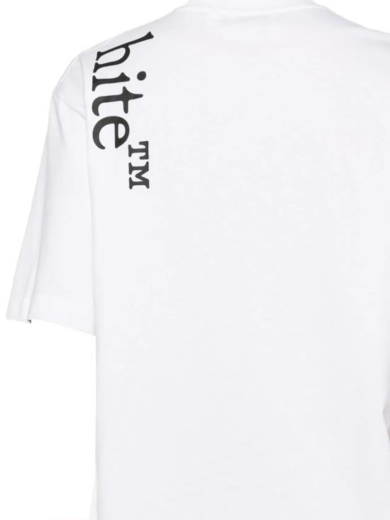 26FW 오프화이트 반팔 티셔츠 44MAA120F26J010 100 White - OFF WHITE