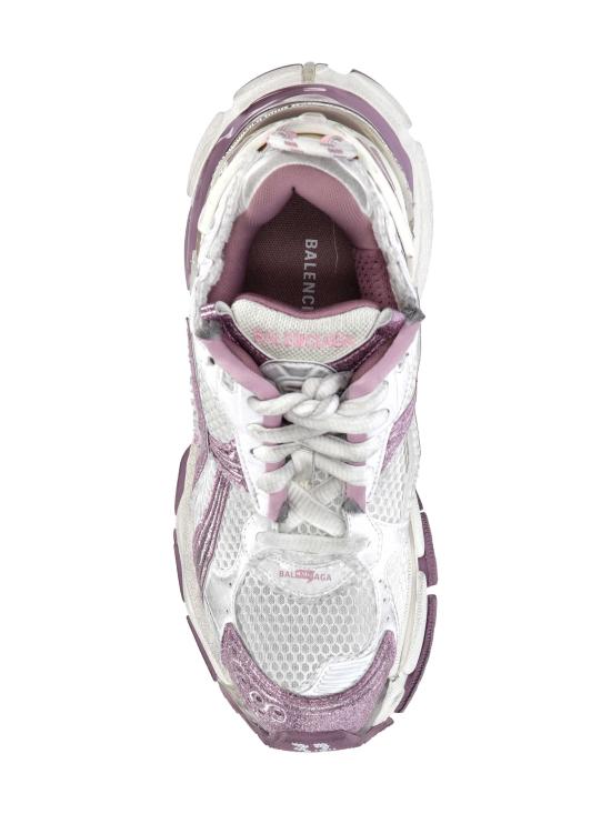 26FW 발렌시아가 스니커즈 772767 WRNGF9550 WHITE LILAC PINK - BALENCIAGA