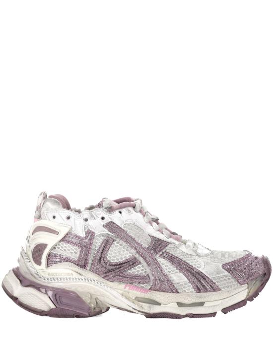 26FW 발렌시아가 스니커즈 772767 WRNGF9550 WHITE LILAC PINK