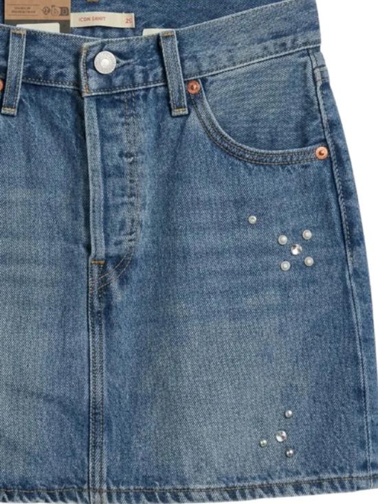 26FW 리바이스 데님 스커트 A4694 0101 TRIP ON DRIP SKIRT - LEVI'S