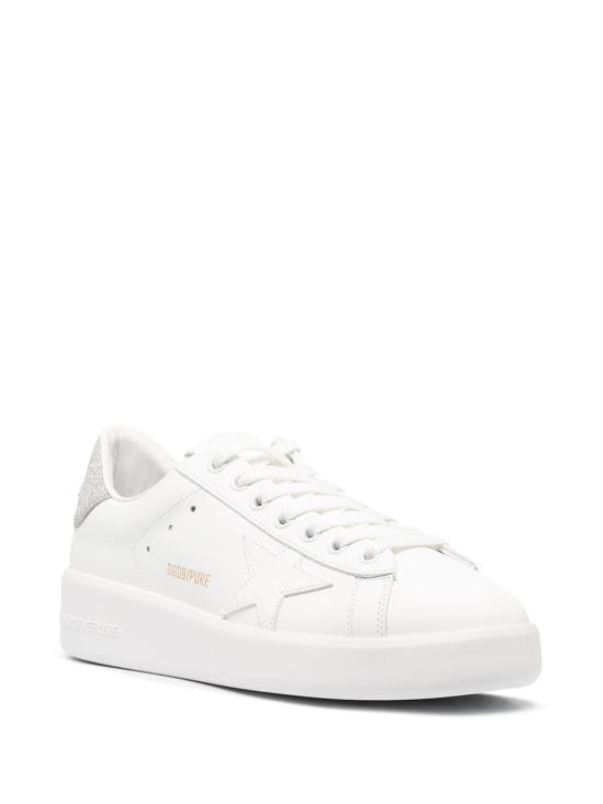26FW 골든구스 퓨어 스타 스니커즈 GWF00197 F00053880185 White Silver - GOLDEN GOOSE