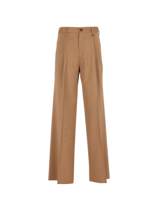 26FW 비비안웨스트우드 스트레이트 팬츠 2F01001S W01IOC404 Camel