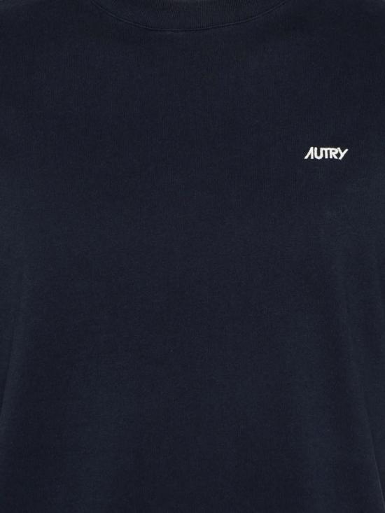 26FW 오트리 반팔 티셔츠 TSPM 007BBLUE - AUTRY