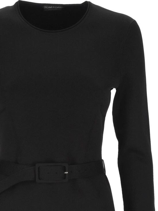 26FW 톰포드 스웨터 MAK1494YAX1085 NAA BLACK - TOMFORD