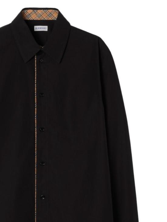 26FW 버버리 긴팔 셔츠 8127275 X Black - BURBERRY