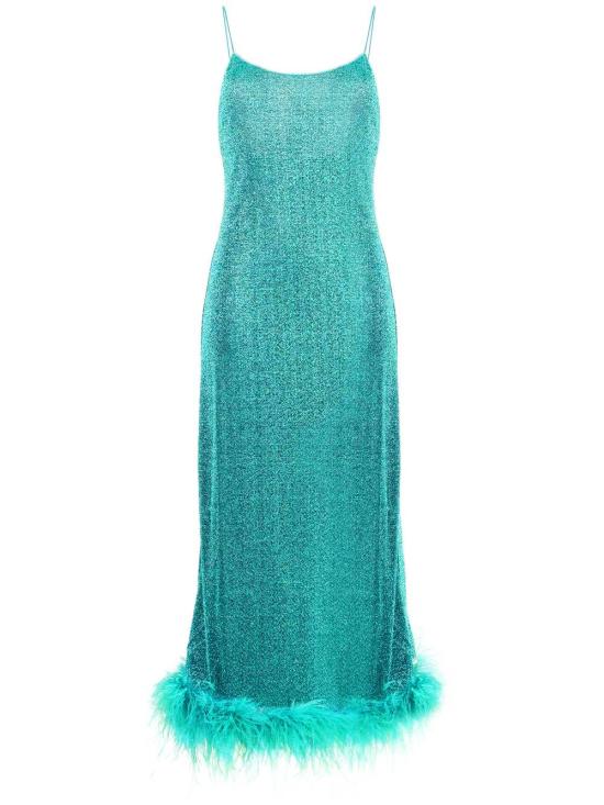 26FW 오세리 미디 원피스 LLS238 SEA TURQUOISE