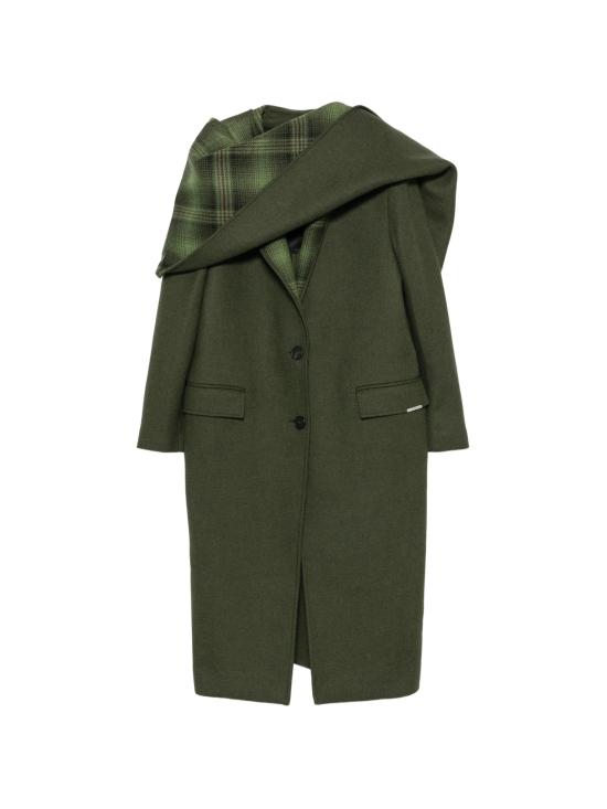 26FW 디 아티코 코트 261WCC00097 WWP002AA081 MILITARY GREEN