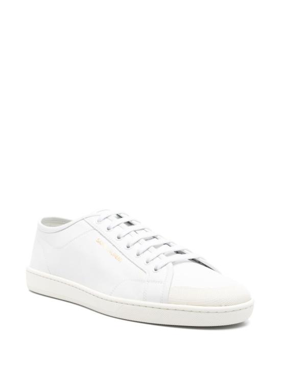 26FW 생로랑 GYM 짐 스무스 레더 스니커즈 820087 00N009030 OFF WHITE - SAINT LAURENT