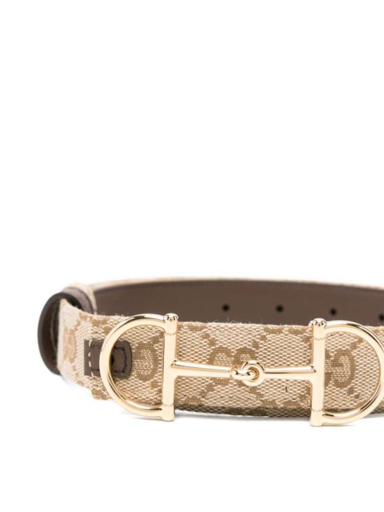 26FW 구찌 홀스빗 버클 리버시블 벨트 A001V4 FAF7J9651 VINTAGE SAND DARK BROWN - GUCCI