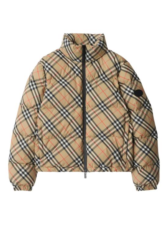 26FW 버버리 체크 다운 패딩 8110249 X SAND IP CHECK