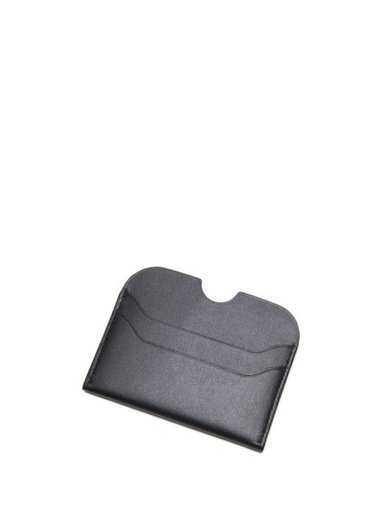 26FW 아크네 스튜디오 슬림 레더 로고 카드 지갑 슬림 레더 로고 카드 지갑 CG0234 900 - ACNE STUDIOS