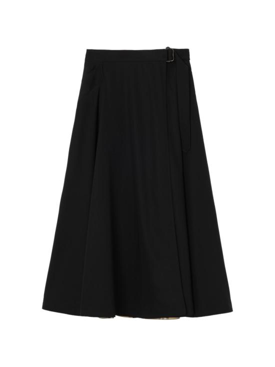 26FW 버버리 롱 스커트 8130247 X Black