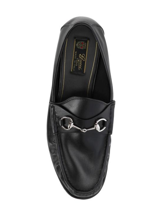 26FW 구찌 루가노 가죽 로퍼 871668 AAF3Q1000 BLACK - GUCCI