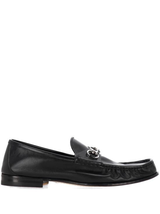 26FW 구찌 루가노 가죽 로퍼 871668 AAF3Q1000 BLACK