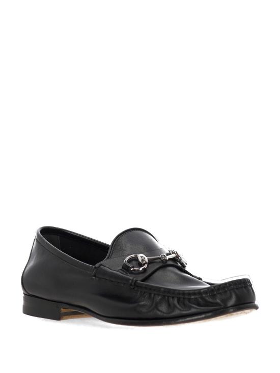 26FW 구찌 루가노 가죽 로퍼 871668 AAF3Q1000 BLACK - GUCCI