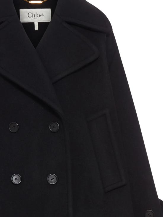 26FW 끌로에 코트 25AMA96952 001 BLACK - CHLOE