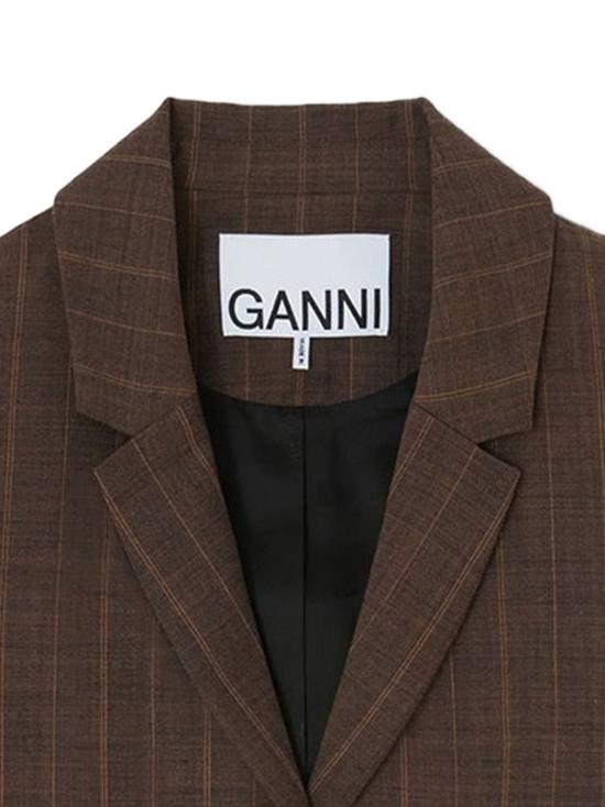 26FW 가니 수트 자켓 A1020102 296 RAIN DRUM - GANNI