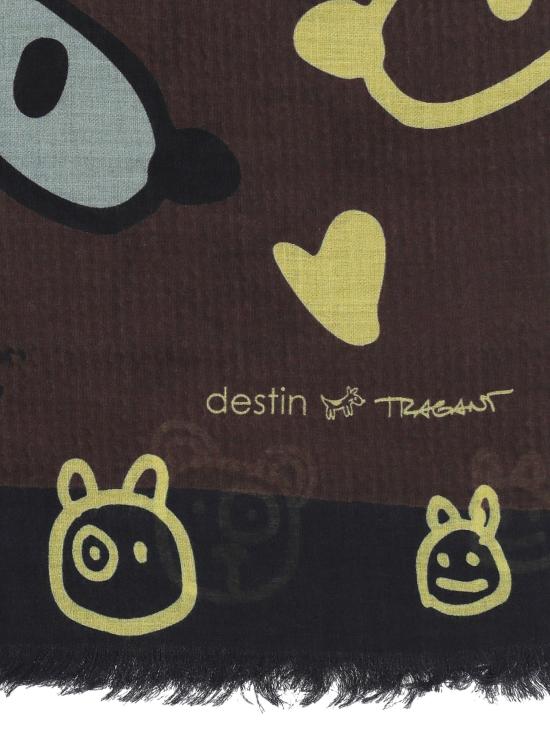 26FW 데스틴 머플러/스카프 DTALVQUALOC CHOCO - DESTIN