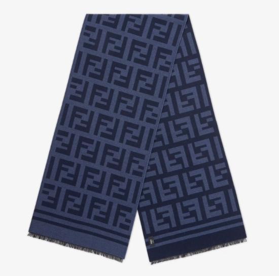 26FW 펜디 머플러/스카프 FXS424 A3Q1F1E20 BLU NAVY