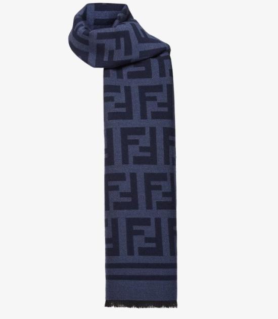 26FW 펜디 머플러/스카프 FXS424 A3Q1F1E20 BLU NAVY - FENDI