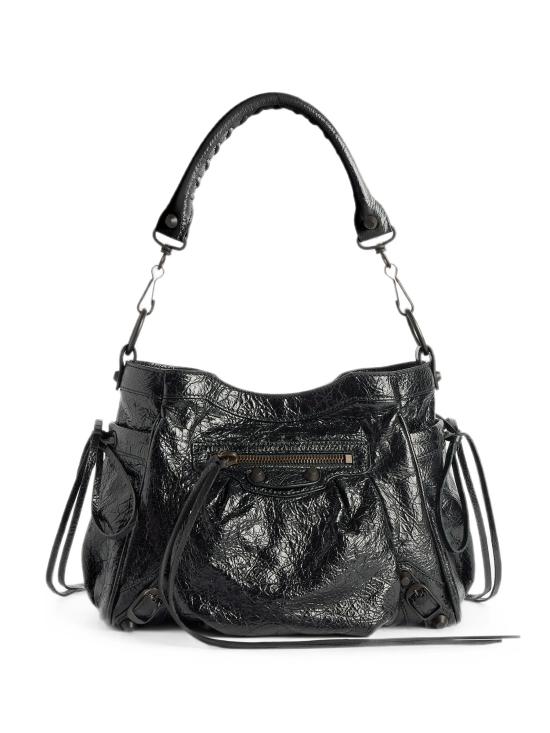 26FW 발렌시아가 숄더백 876757 2ABEK1000 Black