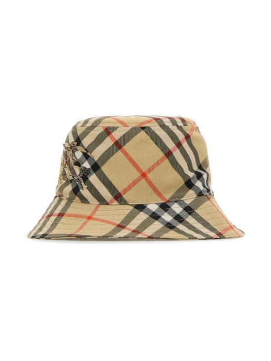 26FW 버버리 EKD 체크 패턴 버킷햇 8100740 X SAND IP CHECK - BURBERRY