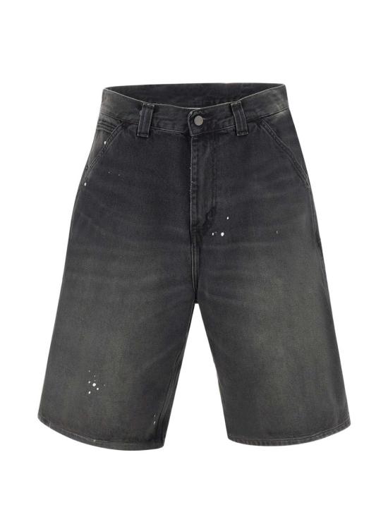 26FW 칼하트 WIP 숏팬츠 I037020 89EJBLACK DESTROY WASH