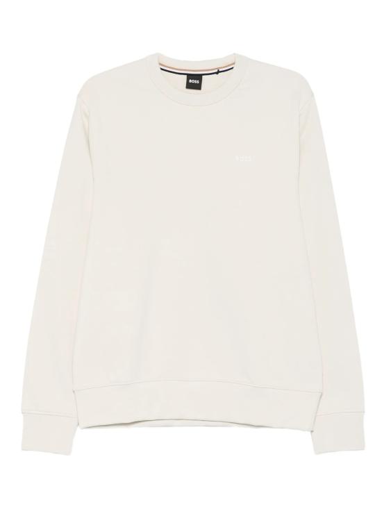 26FW 보스 긴팔 티셔츠 50546387 118 Open white